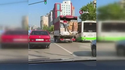 Evden eve tehlikeli taşımacılık!