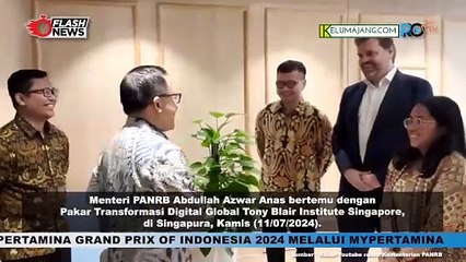 Akselerasi Transformasi Pemerintahan Digital Kementerian PANRB Sambangi TBI Singapura