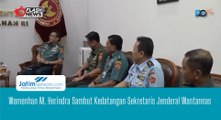 Wamenhan M. Herindra Sambut Kedatangan Sekretaris Jenderal Wantannas