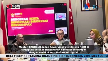 Menteri Anas Dukung KBRI Singapura