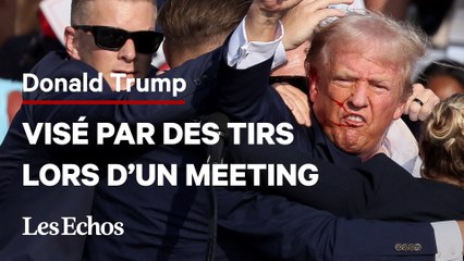 Donald Trump échappe à une tentative d’attentat en plein meeting