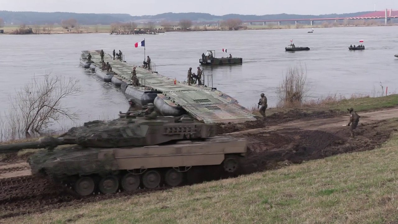 Au cœur d'un des plus gros exercices de l'Otan avec les troupes françaises