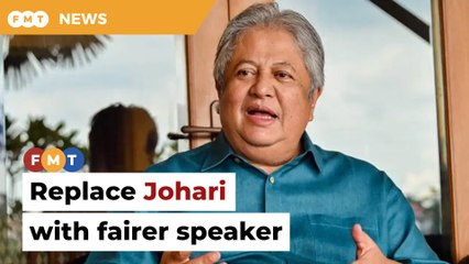 Umno should push to replace Johari with fairer speaker, says Zaid