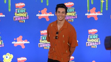 Chance Perez 2024 Kids' Choice Awards Orange Carpet