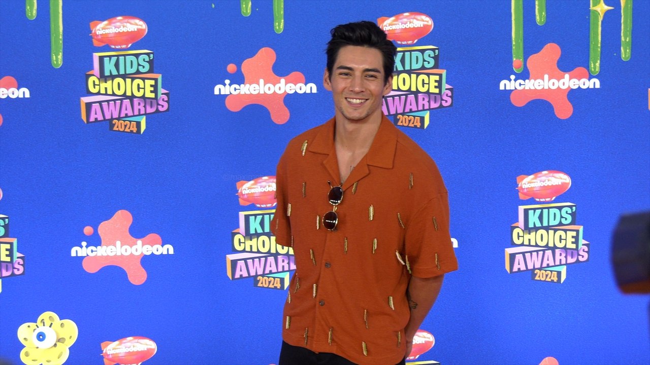 Chance Perez 2024 Kids' Choice Awards Orange Carpet