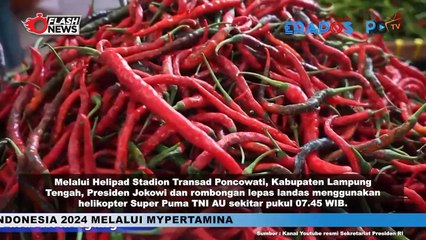 Jokowi kunjungi Tanggamus Di Hari Kedua Kunker Lampung,Lanjut Tidak Ke RSUD dan Pasar Kota Agung