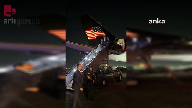 Suikast girişimi sonrası Trump’ın ilk görüntüleri