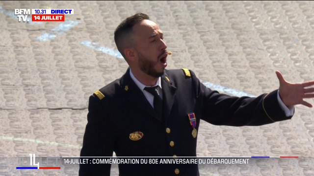 Défilé du 14-Juillet: Douce France de Charles Trenet entonnée par des chœurs de l'Armée française