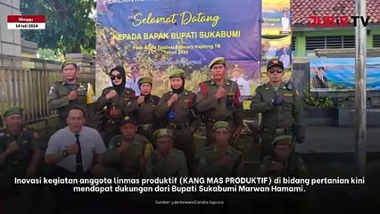 Diinisiasi Kasi Trantib Tegalbuleud, Kang Mas Produktif Dapat Dukungan Bupati Sukabumi