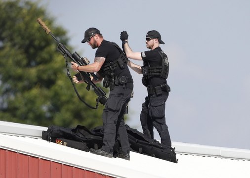 Así ha neutralizado la seguridad privada al presunto autor de los disparos a Trump