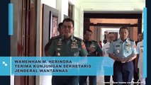 Wamenhan Terima Kunjungan Sekretaris Jenderal Wantannas