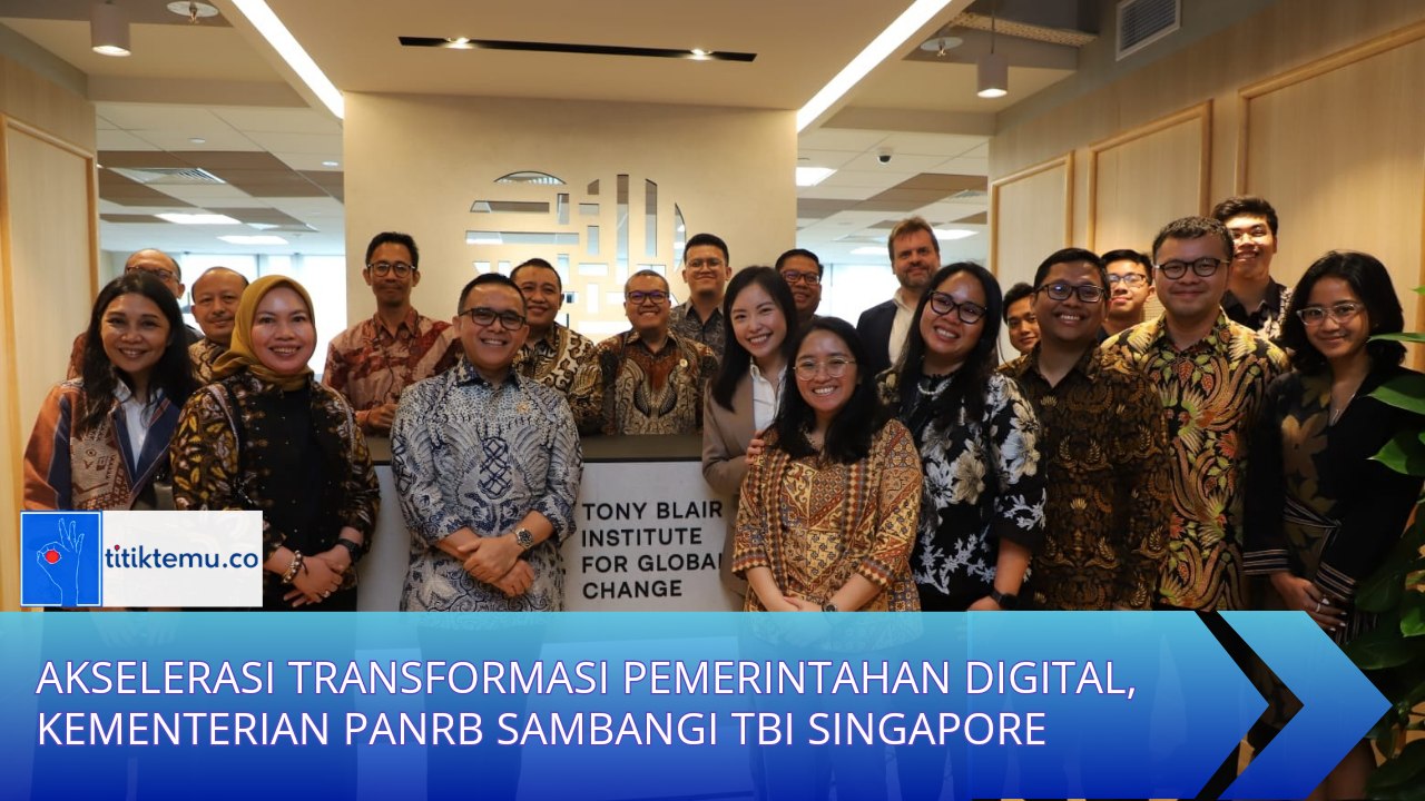 Akselerasi Transformasi Pemerintahan Digital, Kementerian PANRB Sambangi TBI Singapore