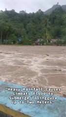 Heavy Rainfall Causes Limbato Flood to Submerge Tolinggula Up to Two Meters