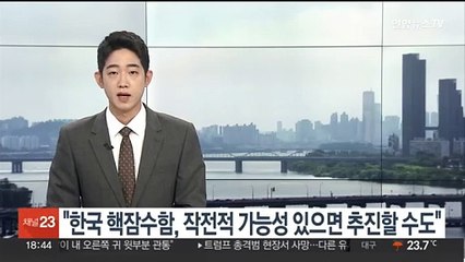 미국 인태사령관 "한국 핵잠수함, 작전적 가능성 있으면 추진해볼 수도"