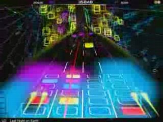 AUDIOSURF U2 last night on earth 2008-04-15