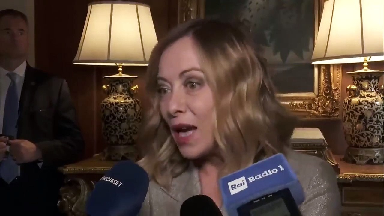 GIORGIA MELONI: "SONO FIERA DI AVER INVIATO AIUTI ALL'UCRAINA"