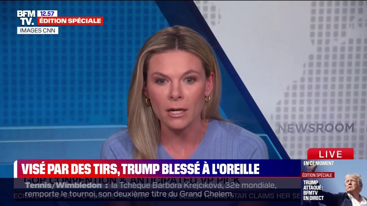 "Nous ne savons pas ce qu'il se passe": la réaction en direct d'une journaliste américaine au moment de l'attaque contre Donald Trump