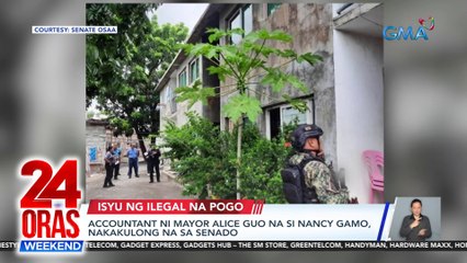 Accountant ni Mayor Alice Guo na si Nancy Gamo, nakakulong na sa Senado | 24 Oras Weekend