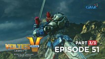 Voltes V Legacy: Voltes V is ready to face Zirus, the best fighter! (Episode 51 Part 3/3)