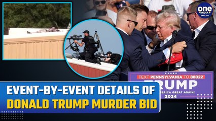 Trump Murder Bid: Blood Faced 'Fight' Iconic Pic To Smooth Landing In New Jersey| All What Trump Did