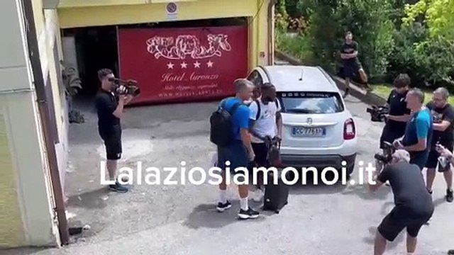 Lazio | L'arrivo di Nuno Tavares ad Auronzo di Cadore