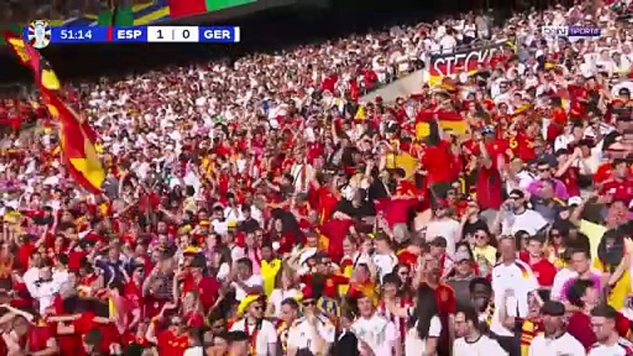 ملخص مباراة إسبانيا وألمانيا (2-1) _ إسبانيا تُقصي ألمانيا وتصعد إلى نصف نهائي بطولة أمم أوروبا (720p)