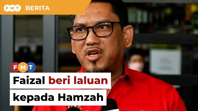 Faizal umum beri laluan kepada Hamzah jadi timbalan presiden