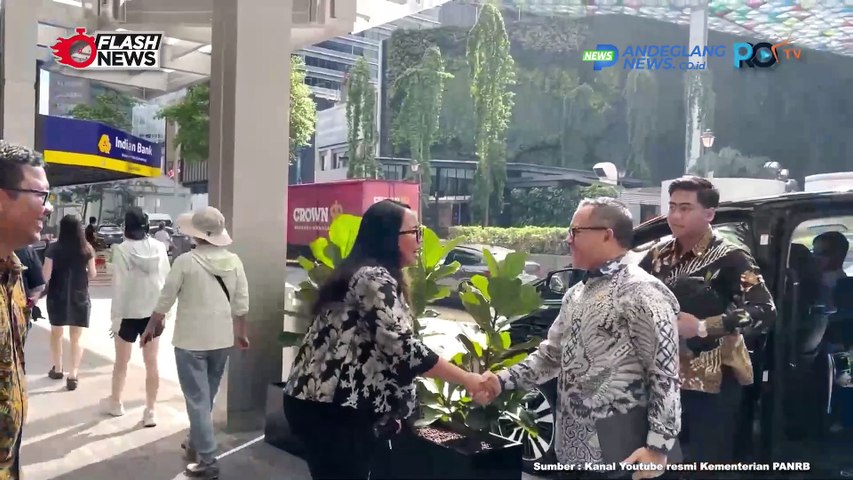 AKSELERASI TRANSFORMASI PEMERINTAHAN DIGITAL, KEMENTERIAN PANRB SAMBANGI TBI SINGAPURA