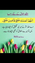 پس تو  میرے اخلاق کو بھی اچھا بنا دے آمین #trending#viral#shorts#foryou#islamic#dailymotion