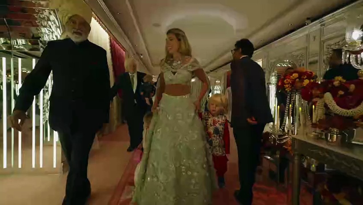 Former Prime Minister of the United Kingdom Boris Johnson arrives with family at Anant Radhika Lagna  #ARWeddingCelebrations #BorisJohnson