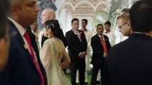 FIFA President Gianni Infantino and former Prime Minister of Austria Sebastian Kurz arrive with family at Anant Radhika Lagna #ARWeddingCelebrations