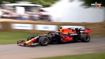 Festival Of Goodwood 2024 Day 4 Verstappen RB16B Run