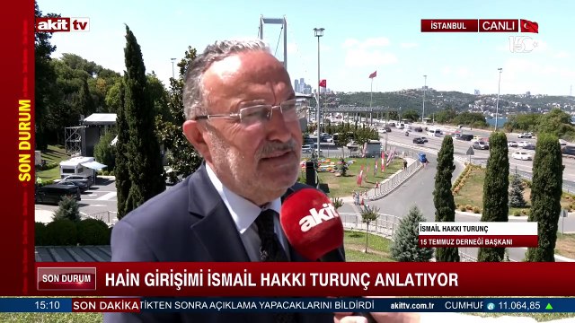 8. yılında hain darbe girişiminin yıl dönümü