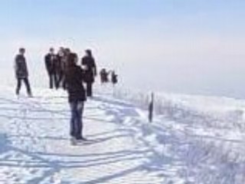 Nous ds la neige !!
