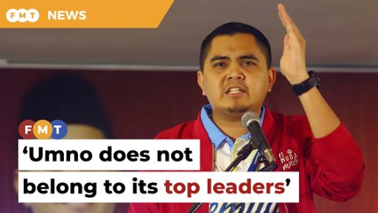 Umno does not belong to its top leaders, says Akmal