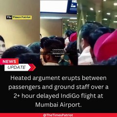 Passengers Clash with Ground Staff Over 2+ Hour IndiGo Flight Delay at Mumbai Airport