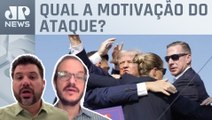 Houve falha na segurança no comício de Trump? Acacio Miranda e Paulo Velasco comentam