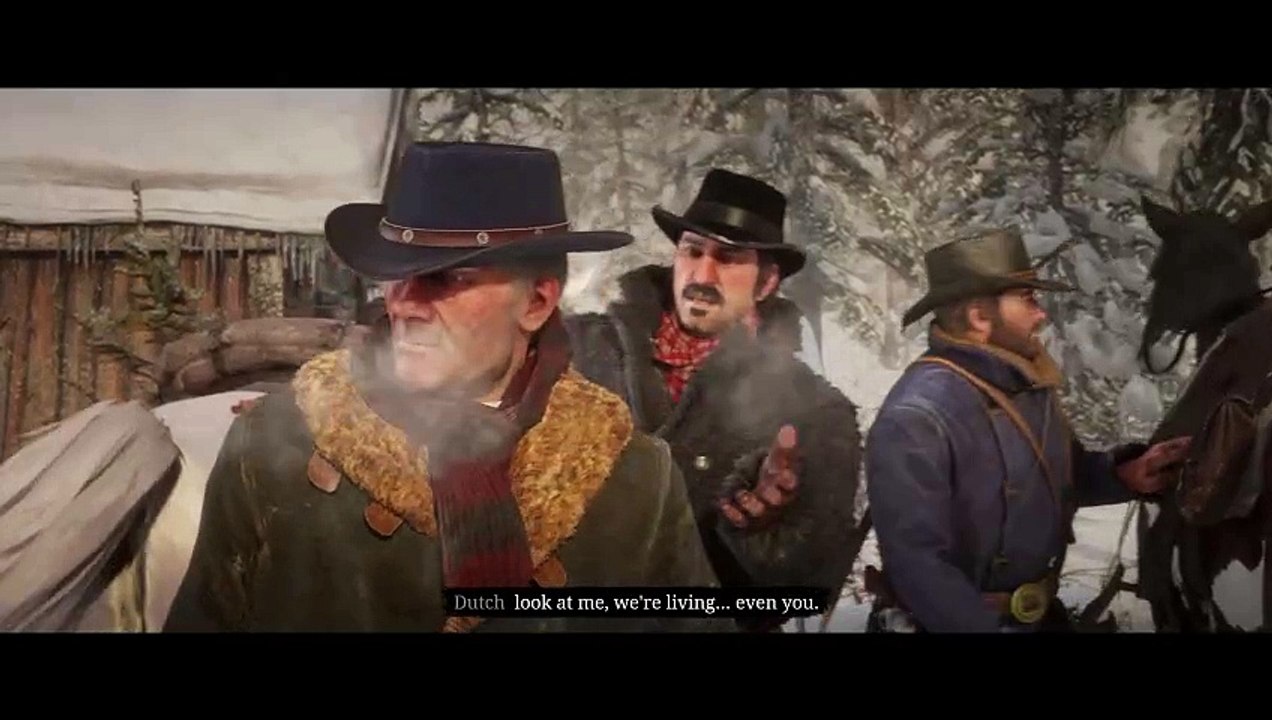 Hosea knows the reality even in the start of the game - RDR2