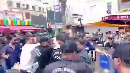 İyice zıvanadan çıktılar! Onursuz ib..lerden yine taşkınlık