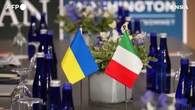 Washington, Meloni incontra Zelensky a margine del vertice Nato