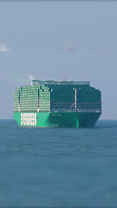 Largest ship for containers