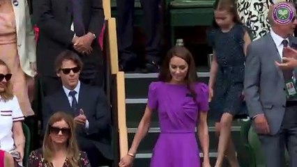 Kate Middleton arriba al torneo de Wimbledon