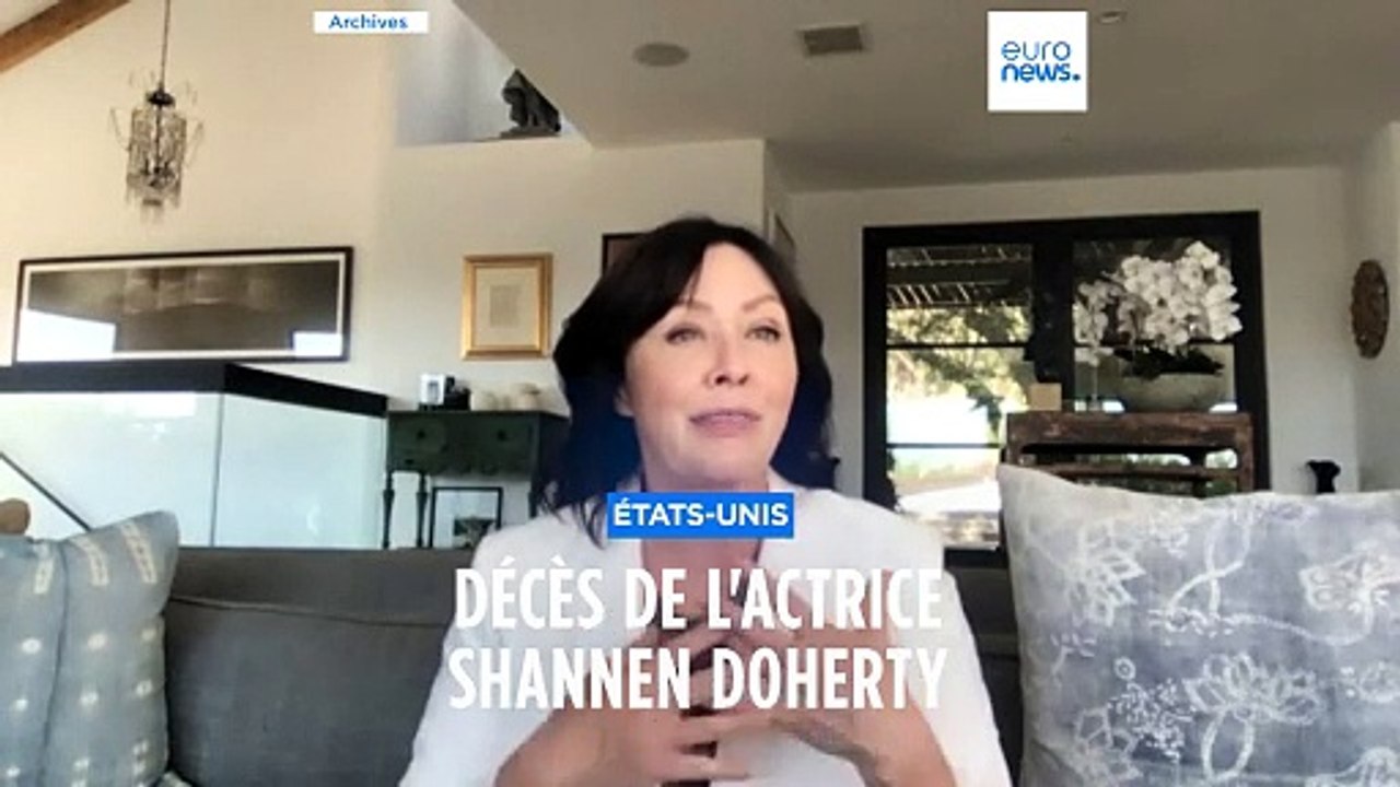Décès de l'actrice Shannen Doherty, star de "Beverly Hills, 90210" et de "Charmed"