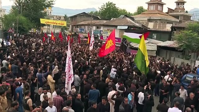 غزة اليوم هي كربلاء .. مسيرة عاشورائية داعمة لغزة في سريناغار أكبر مدن كشمير