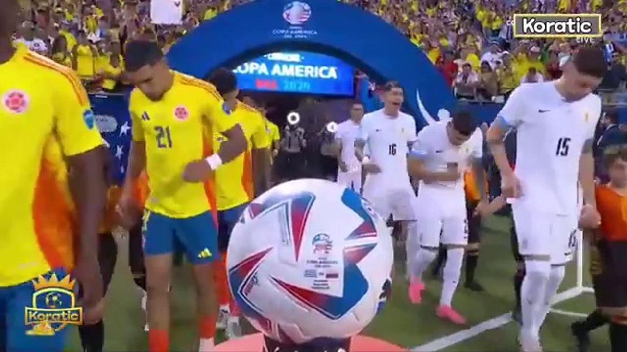 ملخص مباراة كولومبيا وأوروجواي 1-0 - اهداف مباراة كولومبيا وأوروجواي - كوبا امريكا