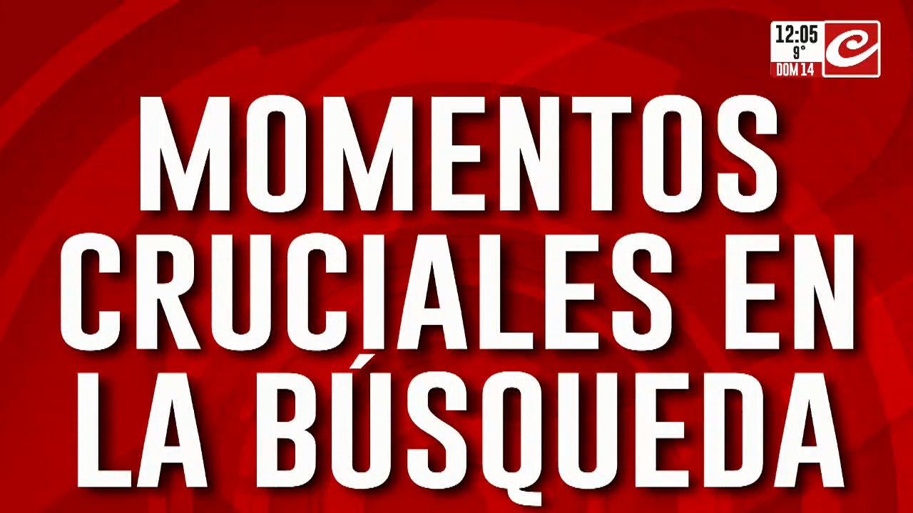 Desaparición de Loan: la reflexión de Diego Moranzoni