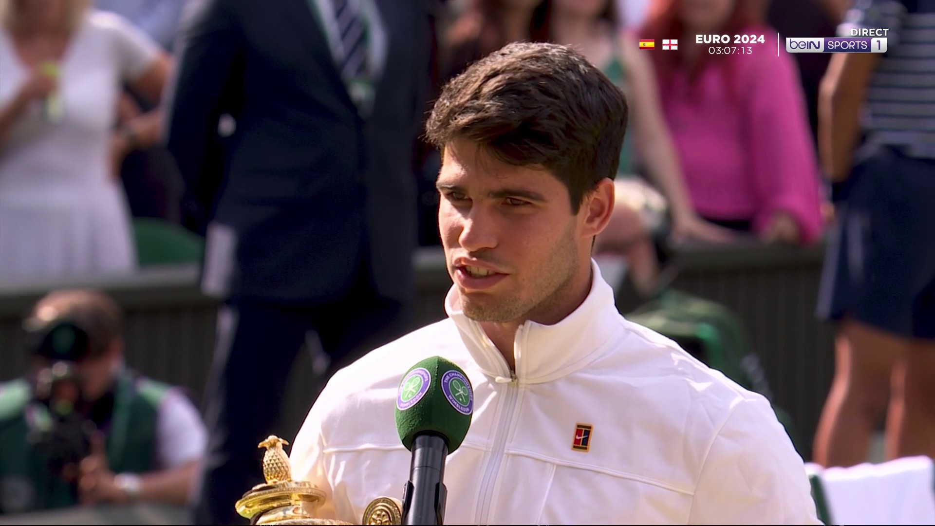 Wimbledon - Alcaraz : "C'est le plus beau des trophées"