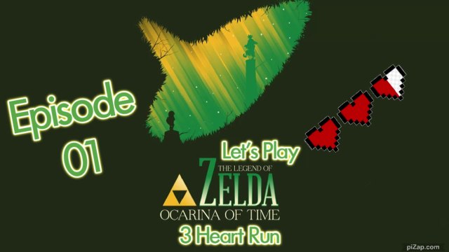 Let's Play - The Legend of Zelda - Ocarina of Time - 3 Heart Run - Episode 01 - Kokiri Forest
