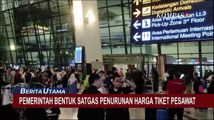 Télécharger la video: Sandiaga: Pemerintah Bentuk Satgas Penurunan Harga Tiket Pesawat!