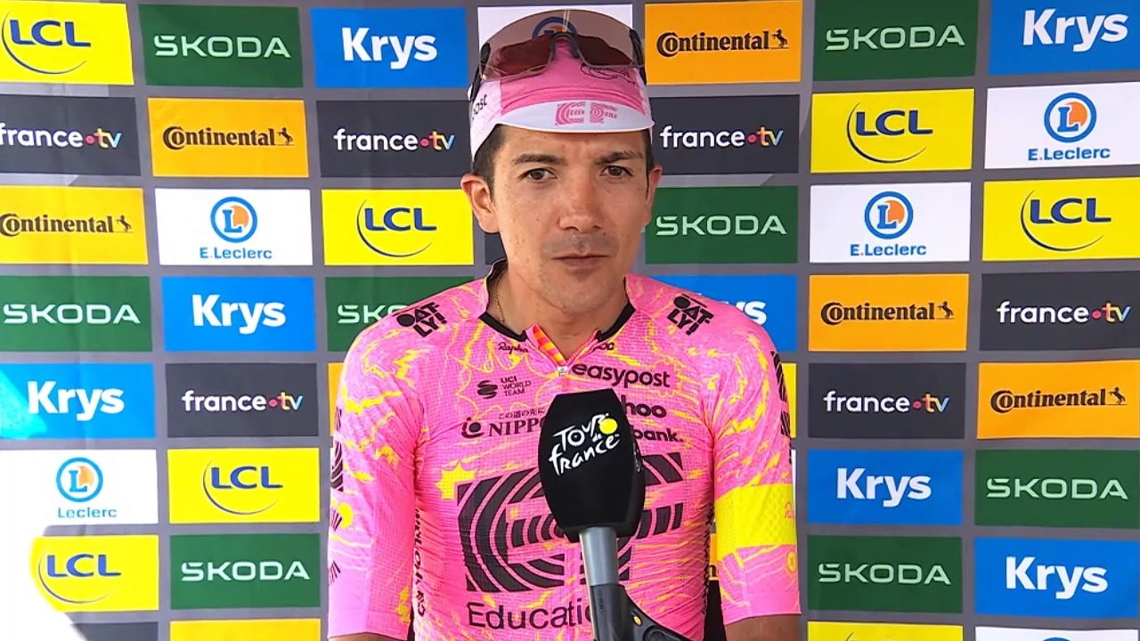 Ciclismo - Tour de France 2024 - Richard Carapaz : "Intentamos, pero no fue suficiente"